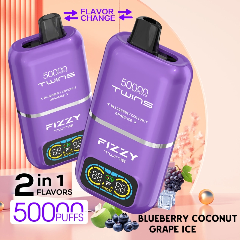 Blueberry Coconut & Grape Ice 50000 Puffs Disposable Vape