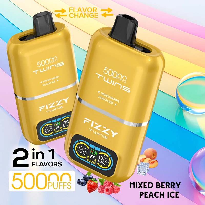 Mixed Berry & Peach Ice 50000 Puffs Disposable Vape
