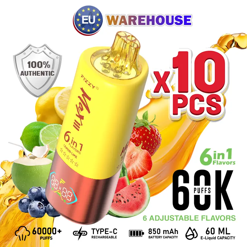 Fizzy Max 60k 60000 Puffs Disposable Vape