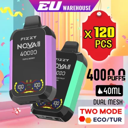 Fizzy Nova Plus 40000 Puffs - 120pcs