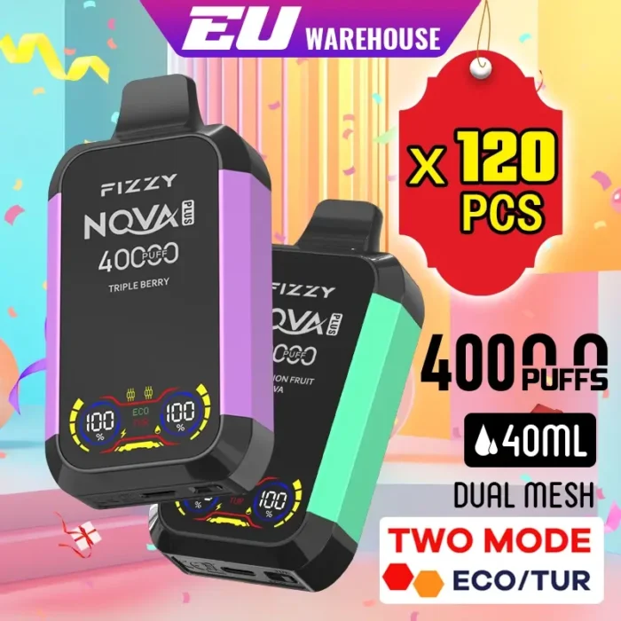 Fizzy Nova Plus 40000 puff - 120db - Image 1