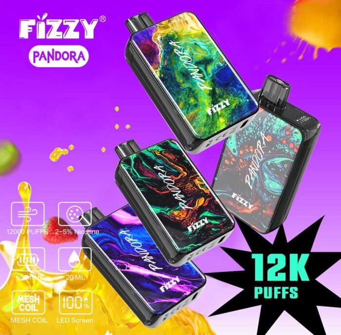 Fizzy Pandora - 12000 Puffs - 50pcs - Image 1