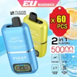 Fizzy Twins Dual Flavor 50000 Puffs - 60pcs
