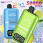 Fizzy Twins Dual Flavor 50000 Puffs - 120pcs - Image 3