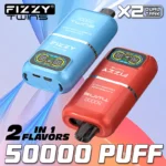 Fizzy Twins Dual Flavor 50000 Puffs Disposable Vape - 10pcs