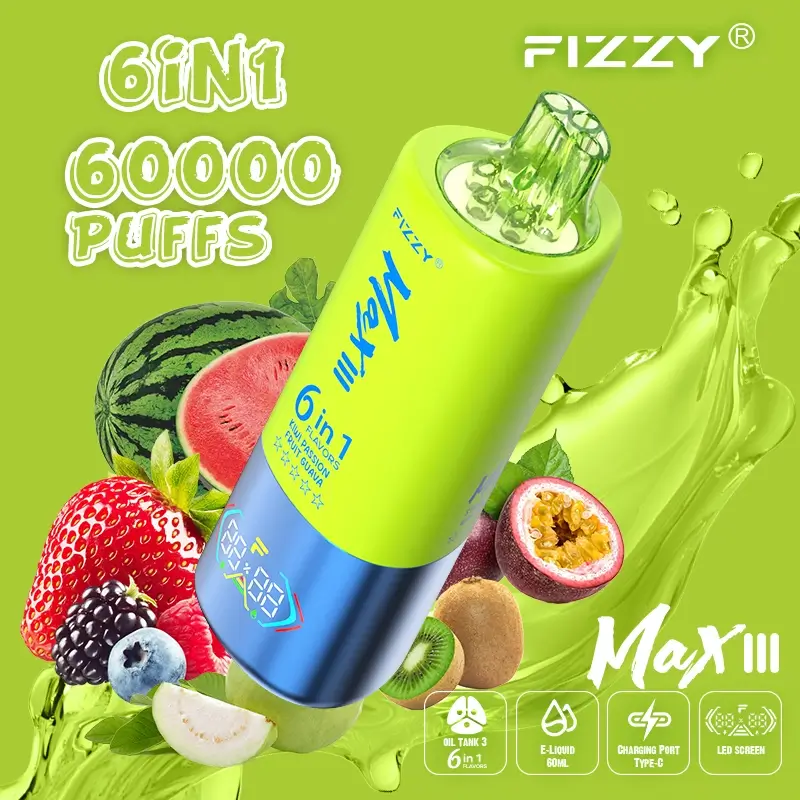 Fizzy max 60K 60000 Puffs Disposable Vape - 17 Fizzy max 60K 60000 Puffs Disposable Vape - 17