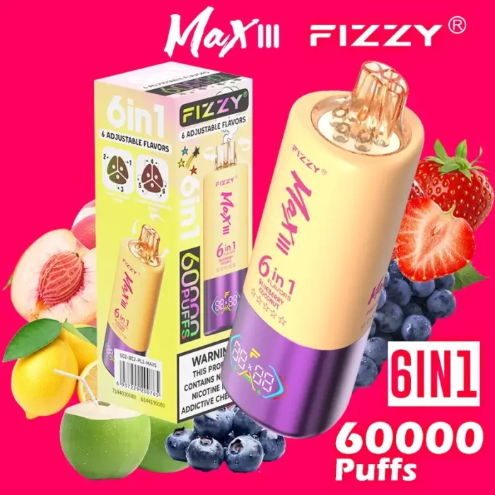 Fizzy max 60K 60000 Puffs Disposable Vape - 33