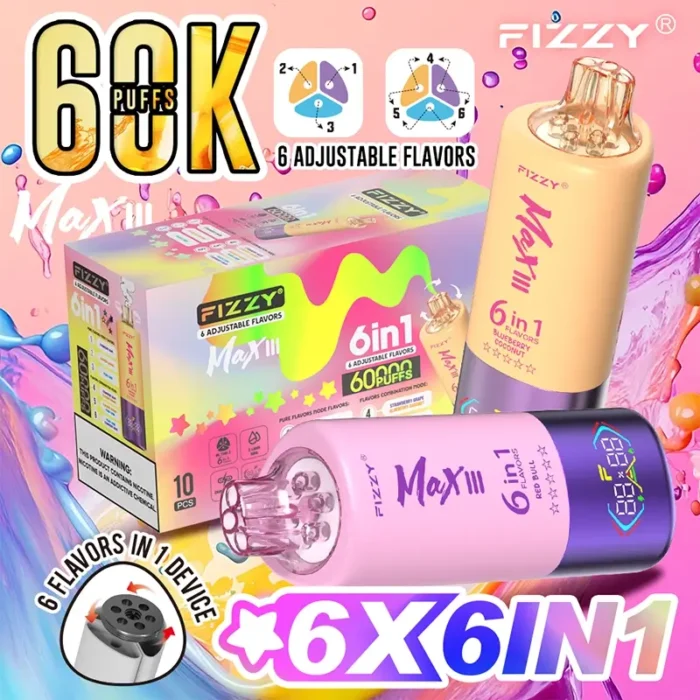Fizzy max 60K 60000 Puffs Disposable Vape - 42