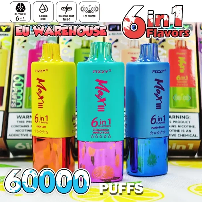 Fizzy max 60K 60000 Puffs Disposable Vape - 91