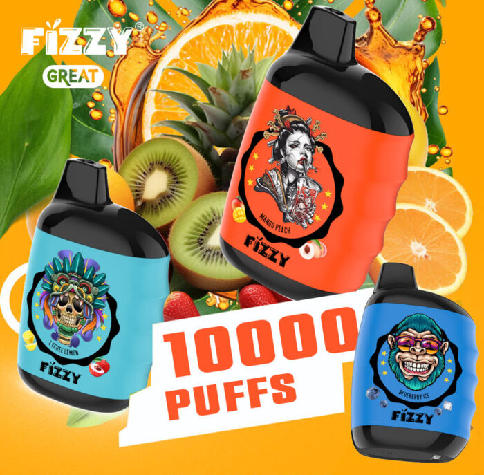 Fizzy Great 10000 puffs - 50pcs - Image 1