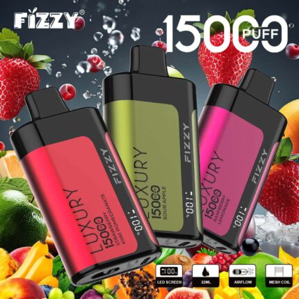 Fizzy Luxury - 15000 Puffs Disposable Vape - 50pcs