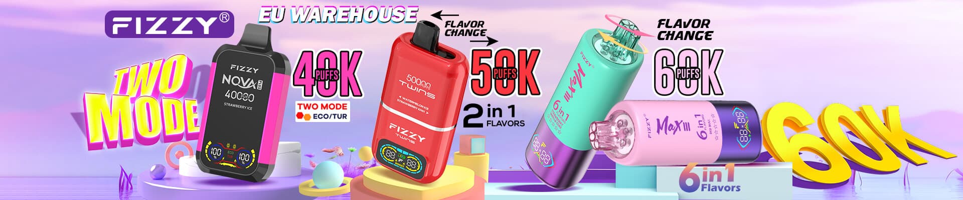 Fizzy Vape Wholesale Disposable Vapes in European