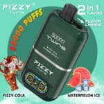 Fizzy Twins 50000 Puffs Fizzy Cola & Watermelon Ice