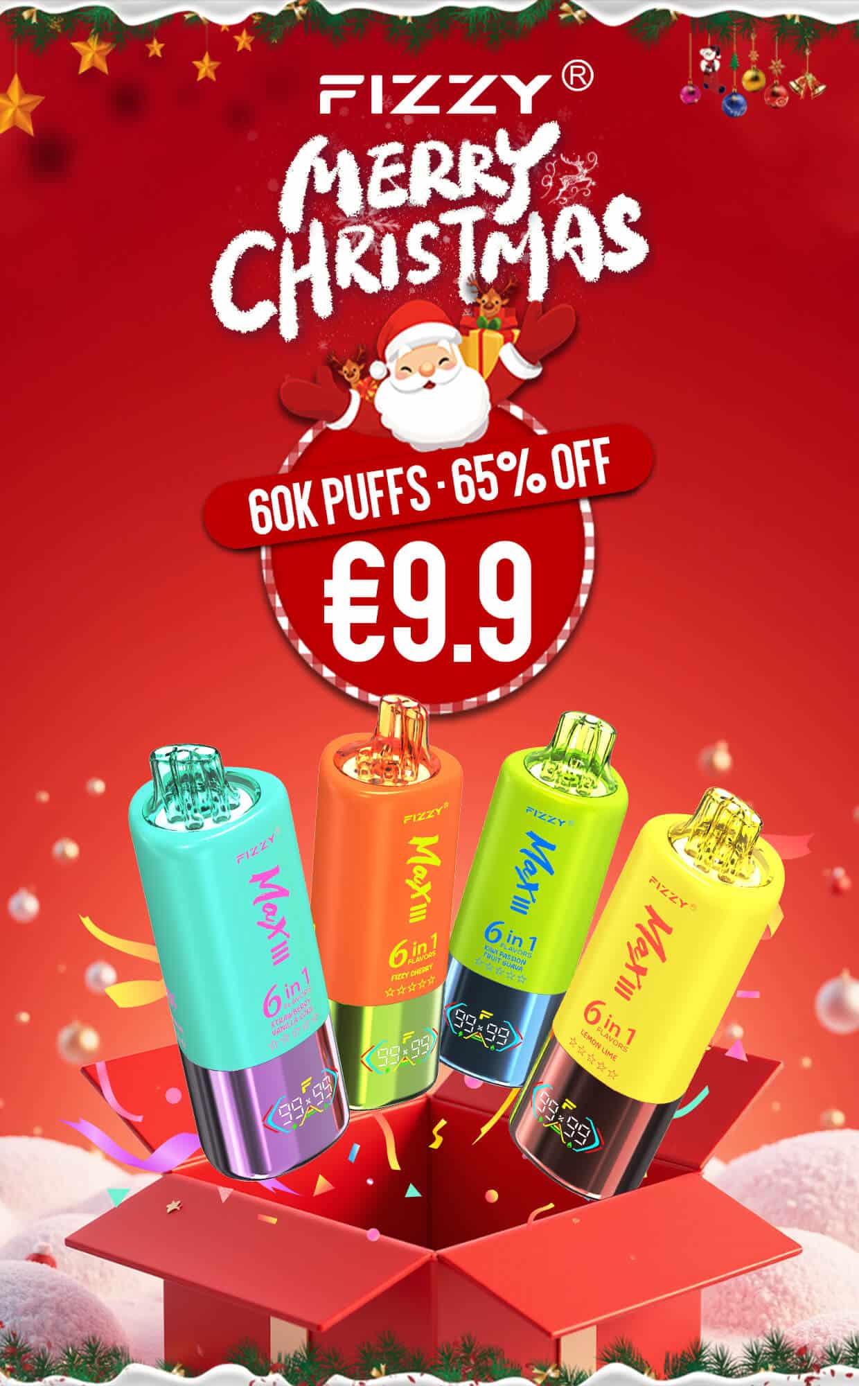Fizzy Max 60k Puffs on sale