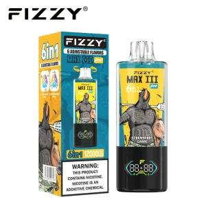 Fizzy Max III Pro 6in1 120000 Vape 03 SEX ON THE BEACH STRAWBERRY GRAPE BLACK BERRY RASPBERRY