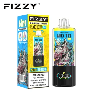 Fizzy Max III Pro 6in1 120000 Vape 09 COCO LOCO STRAWBERRY KIWI ICE MINT
