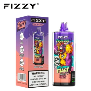 Fizzy Prime Max 80K 80000 Puffs Disposable Vape 10 Mixed Berry