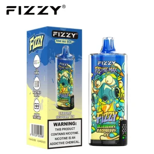 Fizzy Prime Max 80K 80000 Puffs Disposable Vape 13 Blueberry Raspberry Ice