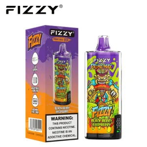 Fizzy Prime Max 80K 80000 Puffs Disposable Vape 14 Black Berry Raspberry