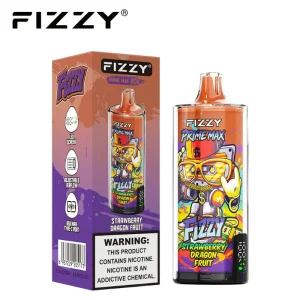 Fizzy Prime Max 80K 80000 Puffs Disposable Vape 17 Strawberry Dragon Fruit